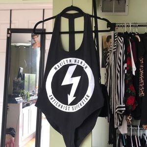 Killstar Marilyn Manson Kill Collab Body Suit